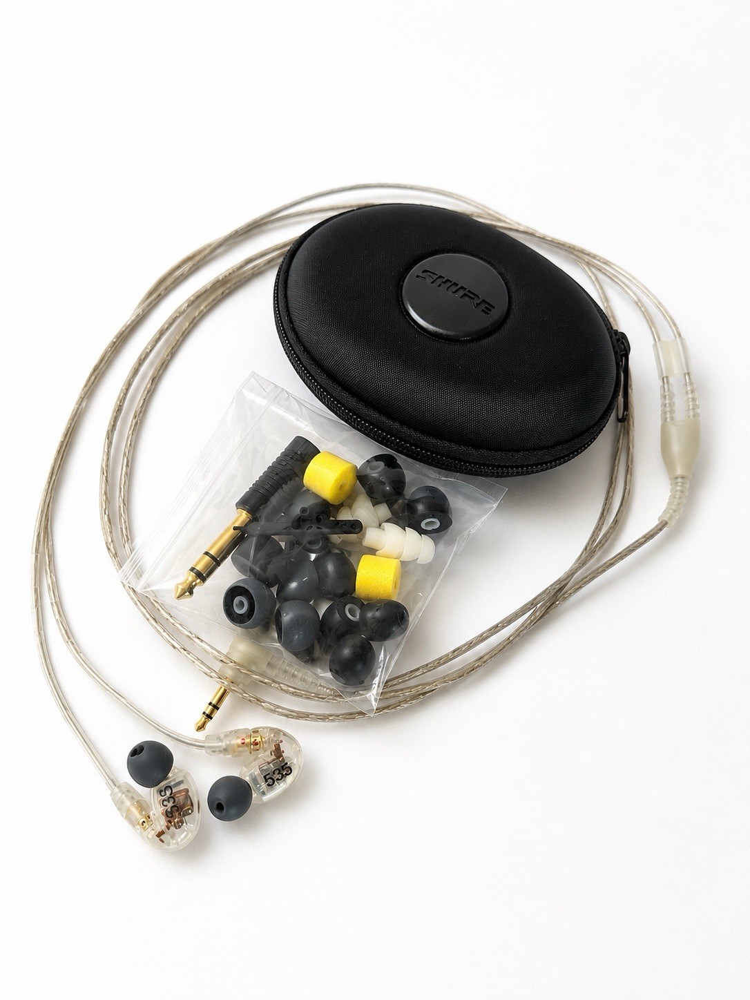 Shure SE535 Clear In Ear Headphones