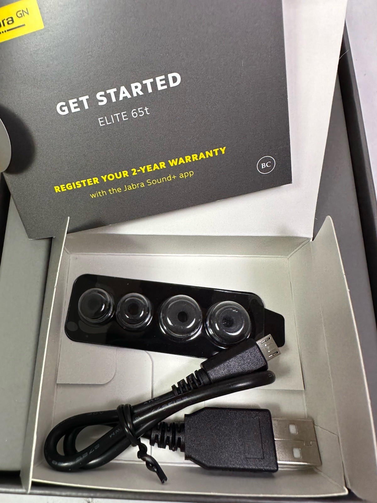Jabra Elite Active 65t Wireless Earbud Headphones – Titanium Black