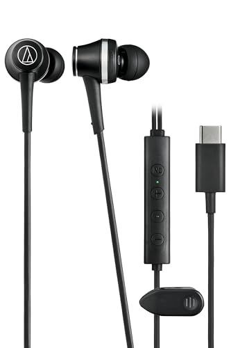 Audio-Technica ATH-CKD7NC Wired Type C Remote Control Black