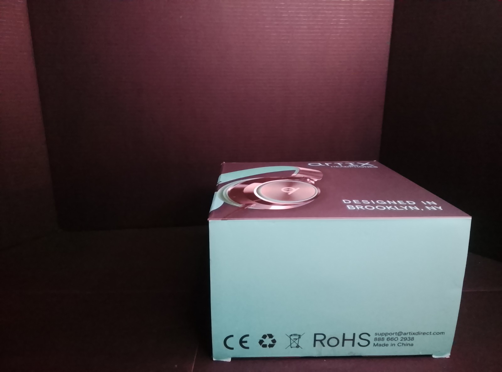 ARTIX CL750 On-Ear Headphones Wired with Mic — Noise Isolating Plug in Headphone
