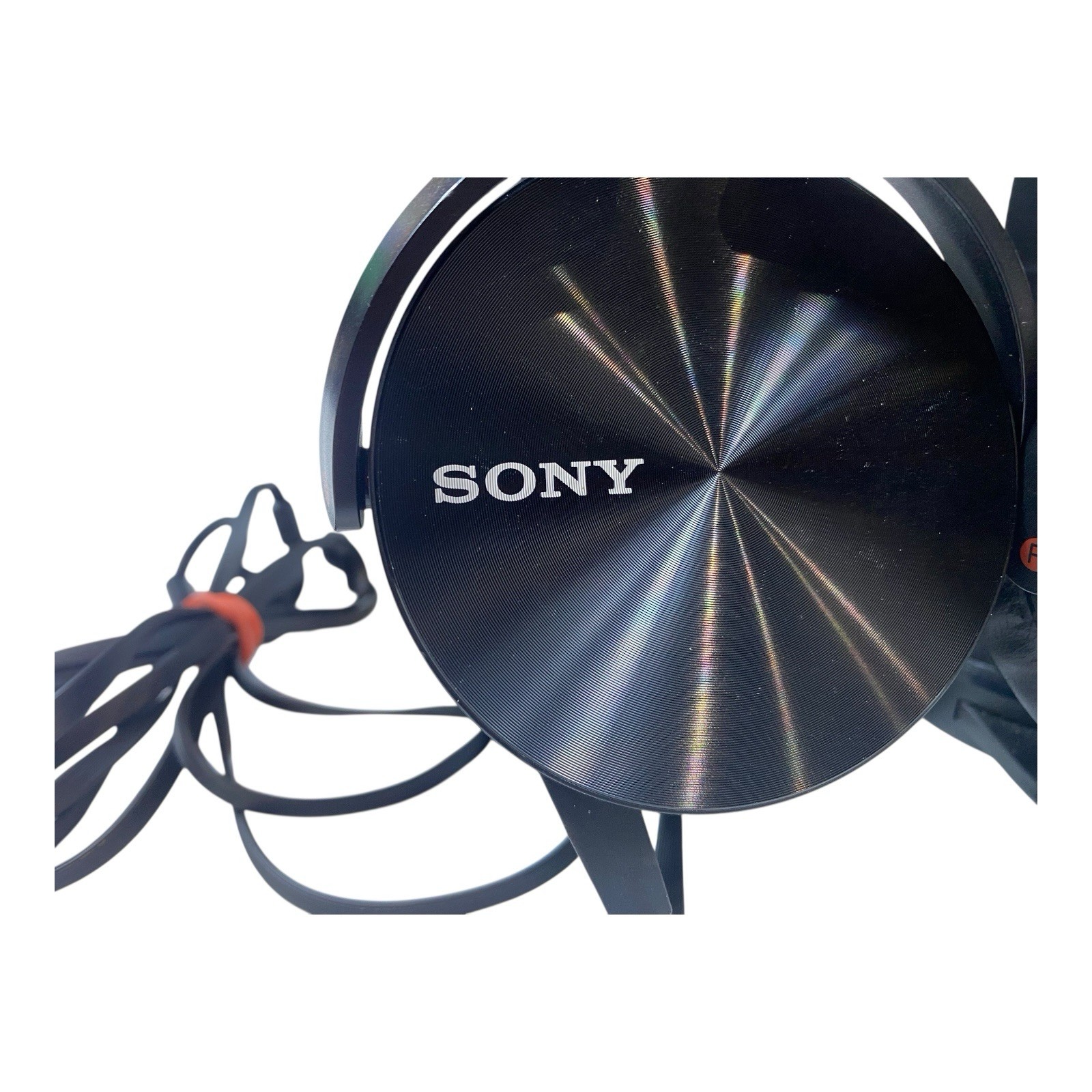 Lot Of 2 Sony Headphones MDR-XB450AP Extra Bass Black Wired Noise Isolation