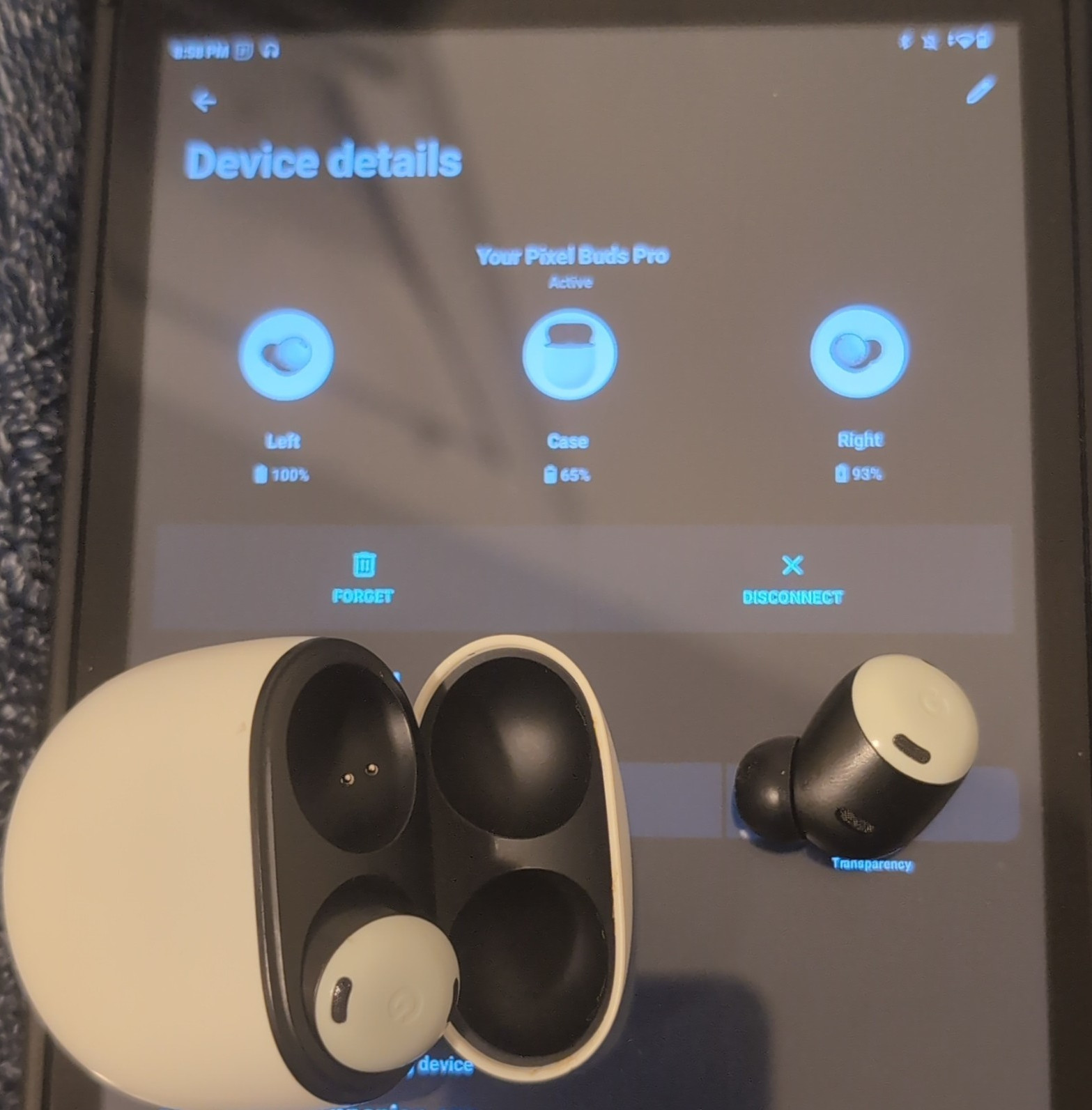 Google Pixel Buds Pro Wireless Bluetooth Earbuds Noise Canceling w/ Case