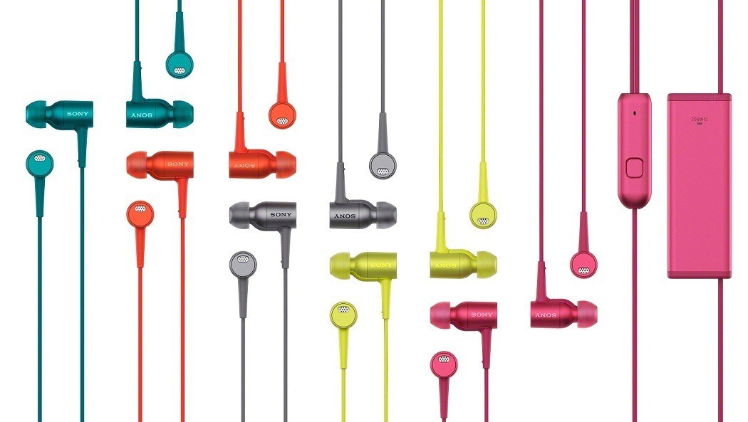 Used Sony MDR-EX750NA H.ear In-Ear Hi-Res Noise Canceling Earphones w/ Mic