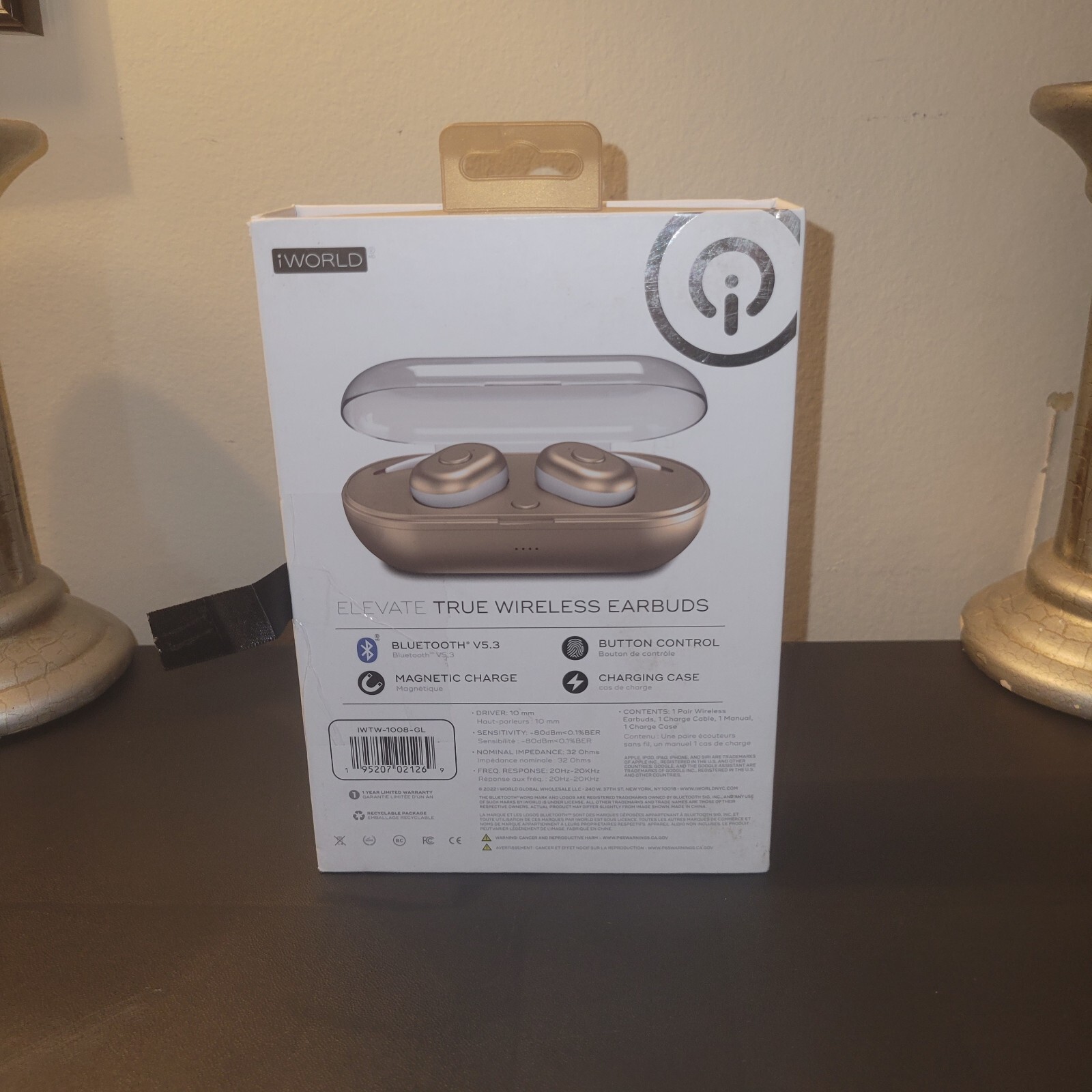 iWorld Elevate True Wireless Earbuds