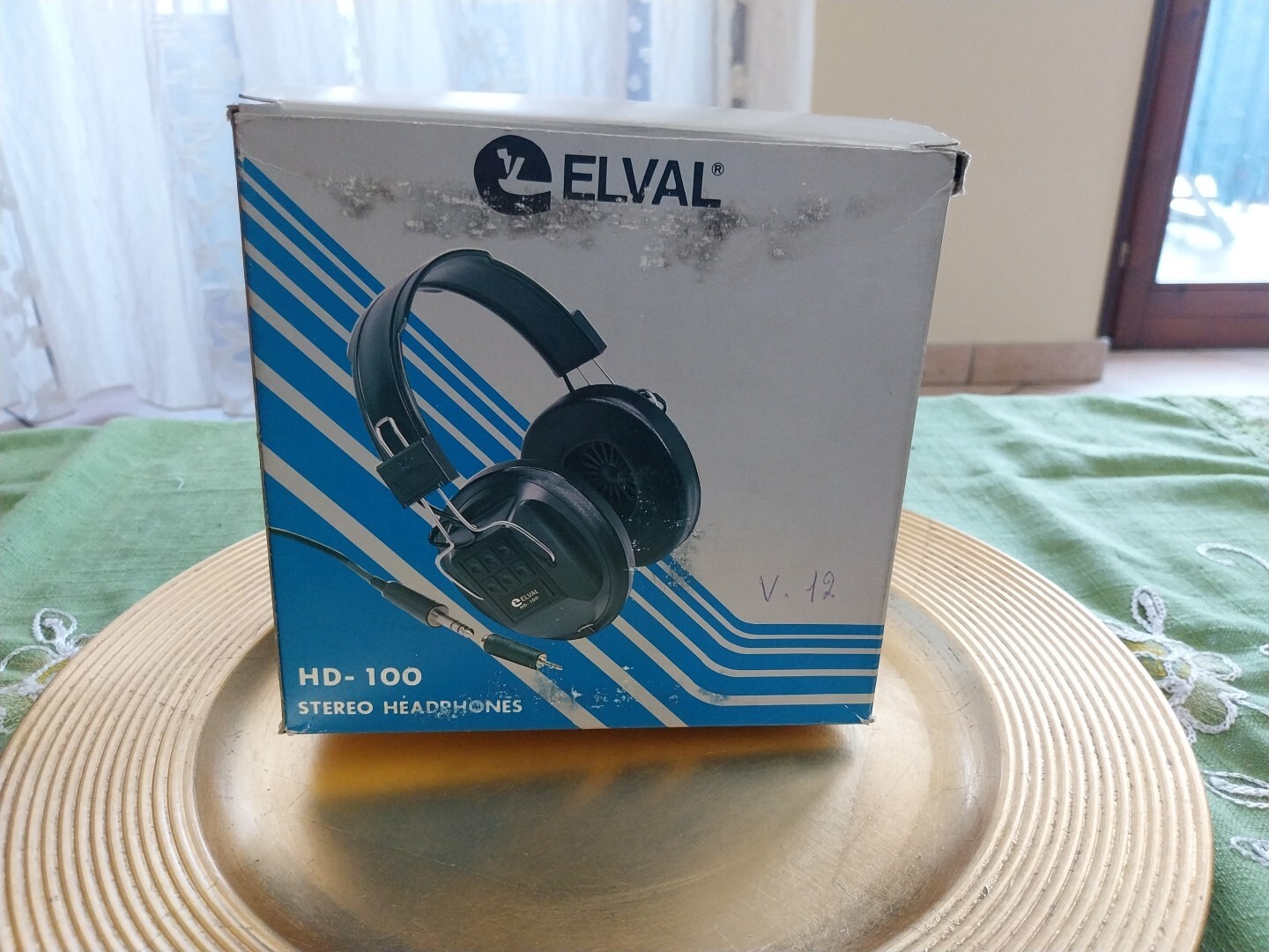 ELVAL Headphones for Stereo HD 100 HEADPHONES for Music 20-20,000 Hz