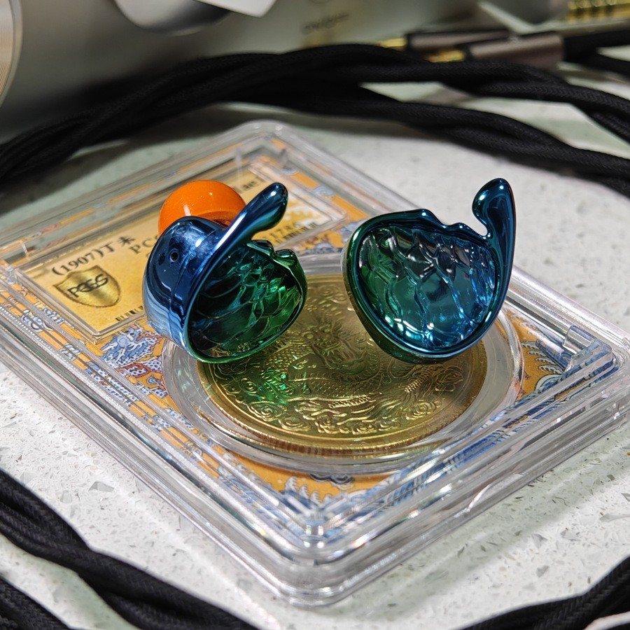 TRN Mermaid earphones 1BA+1DD+2Planar Hybrid driver Headset In-Ear Monitor