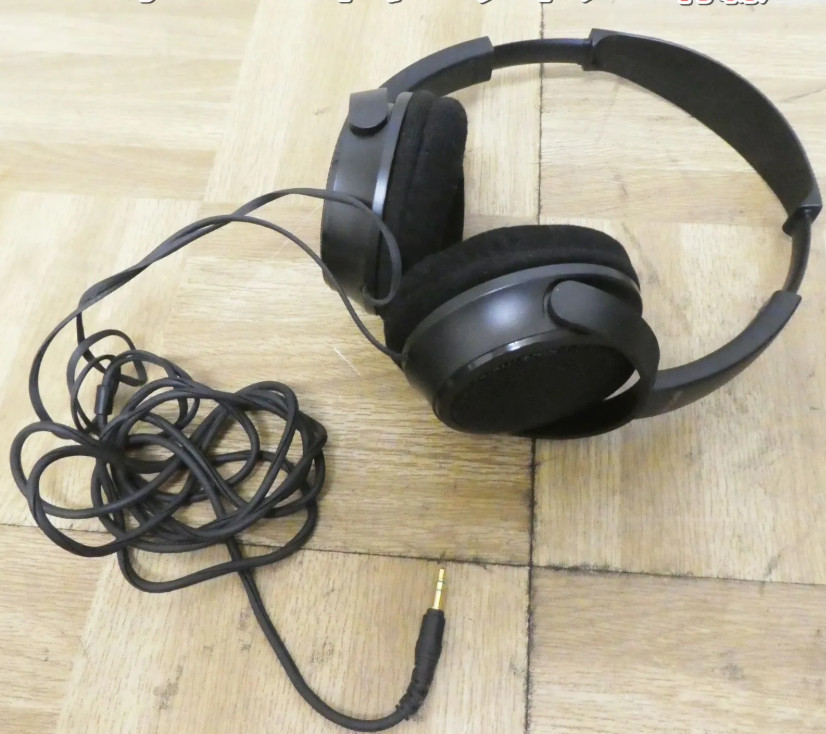 [Working] SONY Over-Ear Wired Headphones (Model Unknown) VG ship From JAPAN◎