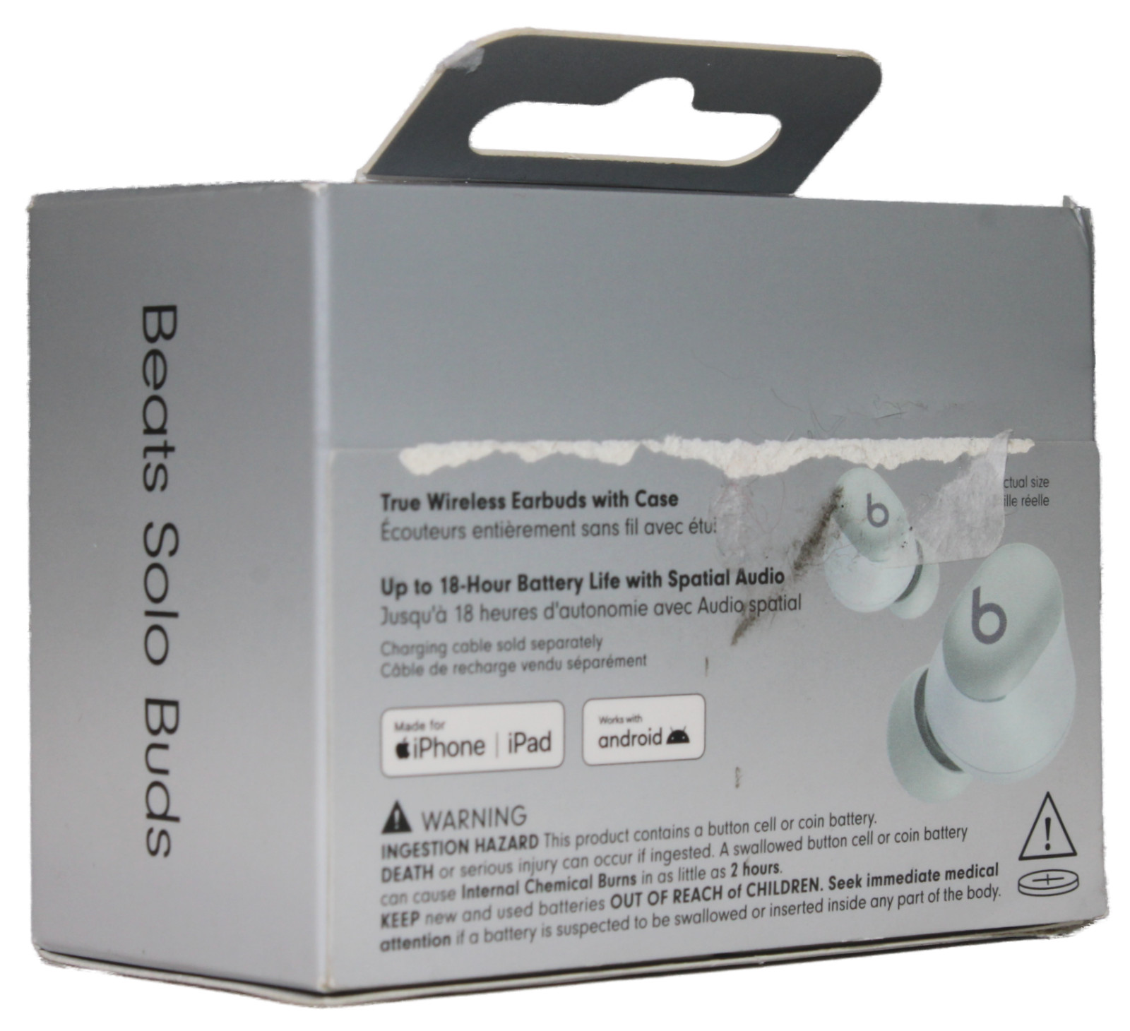 Beats Solo Buds True Wireless Bluetooth Earbuds w/ Spatial Audio 18-Hour Battery