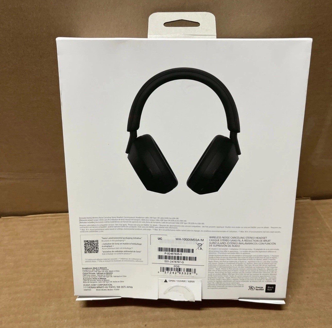 Sony WH-1000XM5SA Wireless Bluetooth Headphones with Active Noise-Cancellation