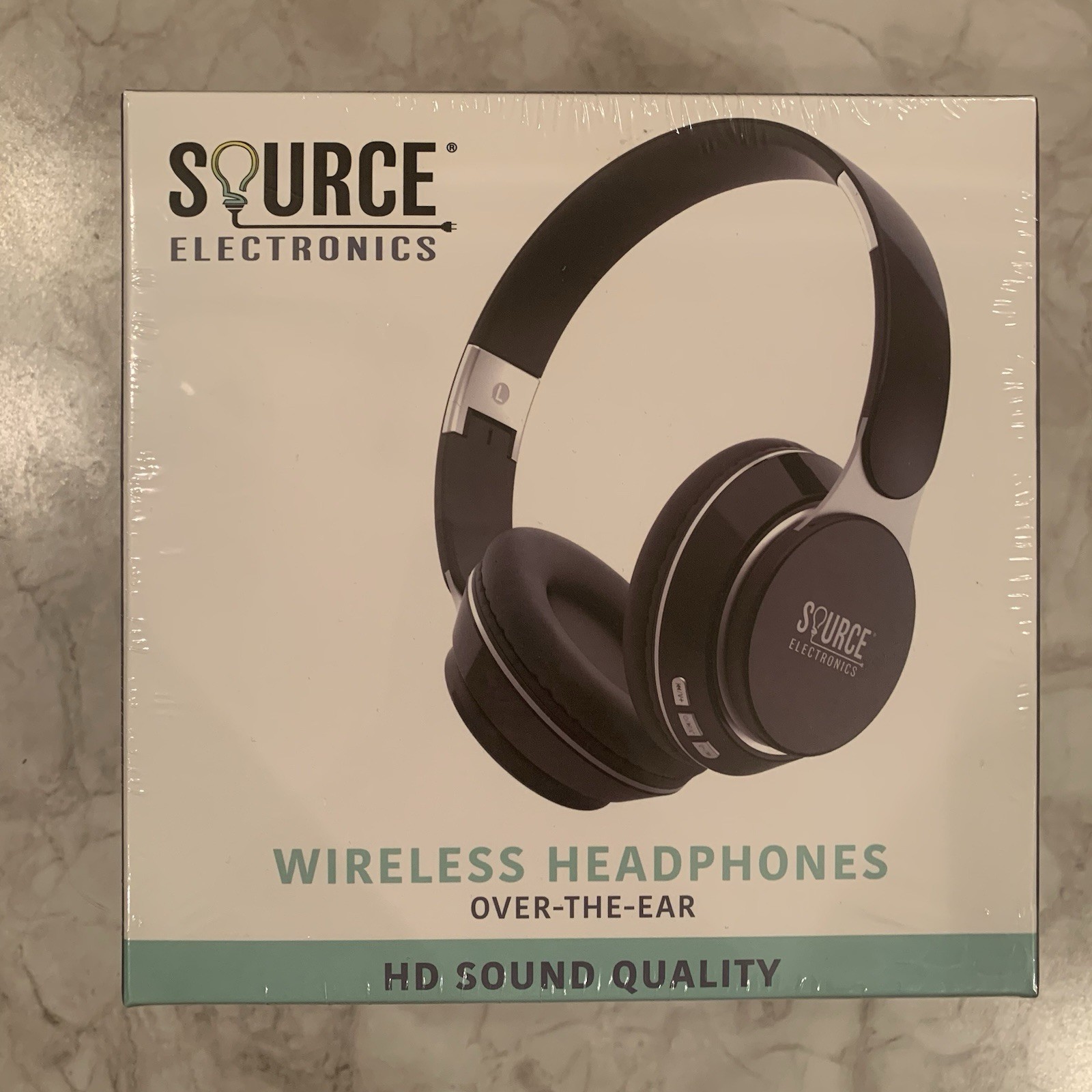 NEW Wireless Over The Ear Headphones Black Headset