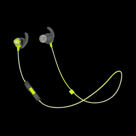 JBL Reflect Mini 2 in Ear Bluetooth Wireless Headphones Green Volt Sport IPX5