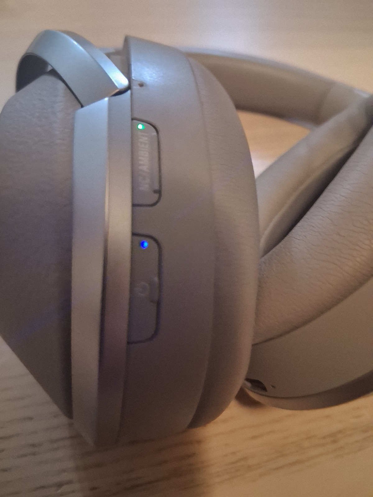 Sony WH-1000XM2 Wireless Noise Cancelling Over-Ear Bluetooth Headphones – Beige