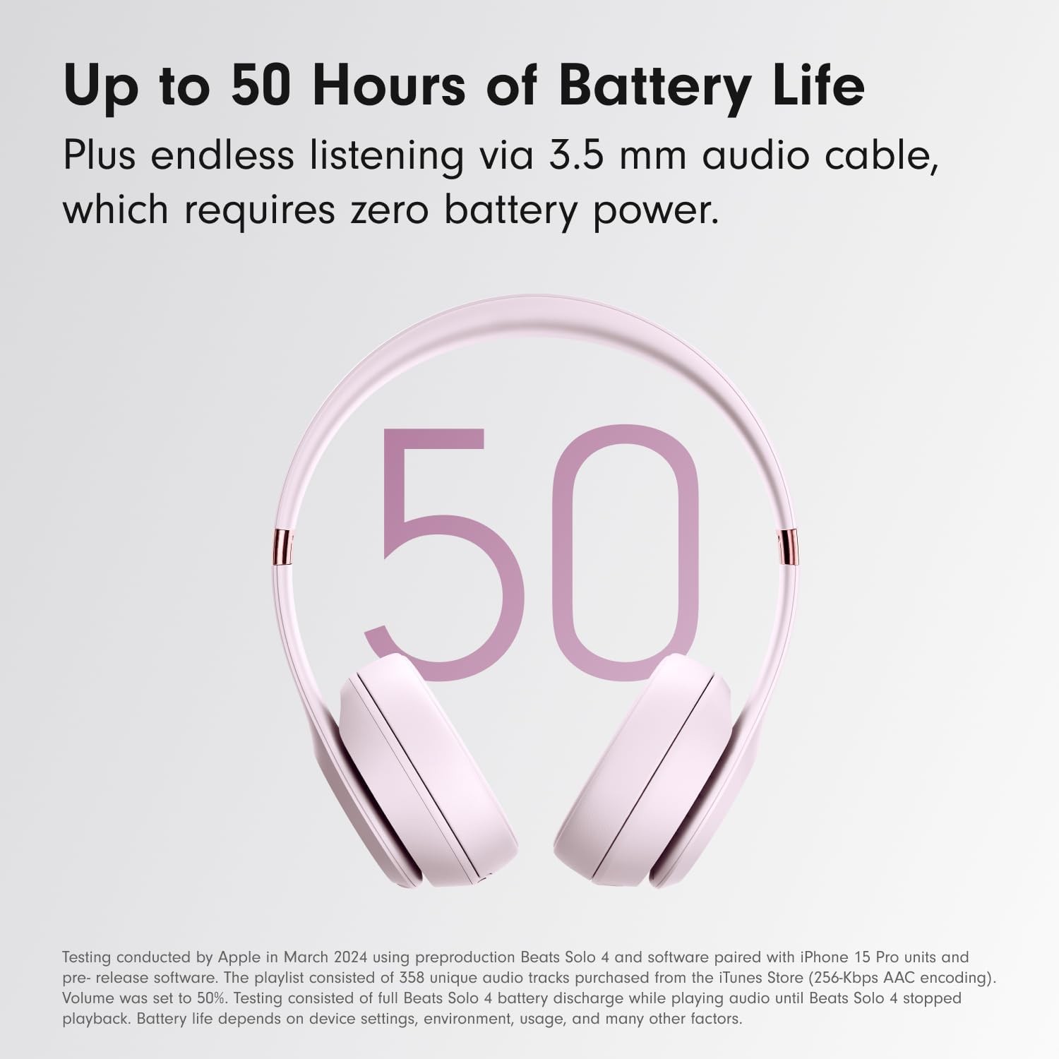 Wireless On Ear Bluetooth Headphones Long Battery