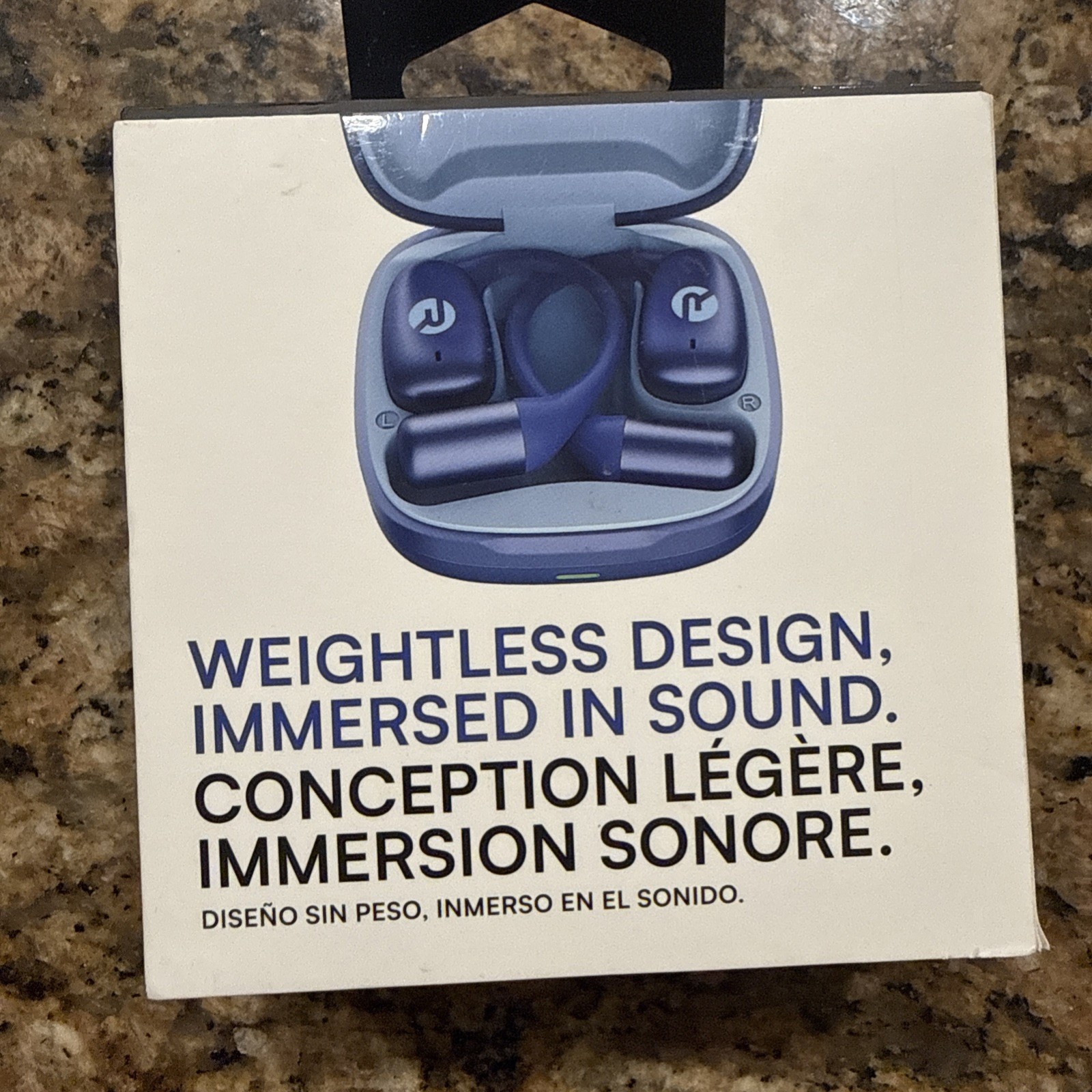 Raycon Essential Open Ear Earbuds Blue – Open Ear Headphones Ultra Lightweight