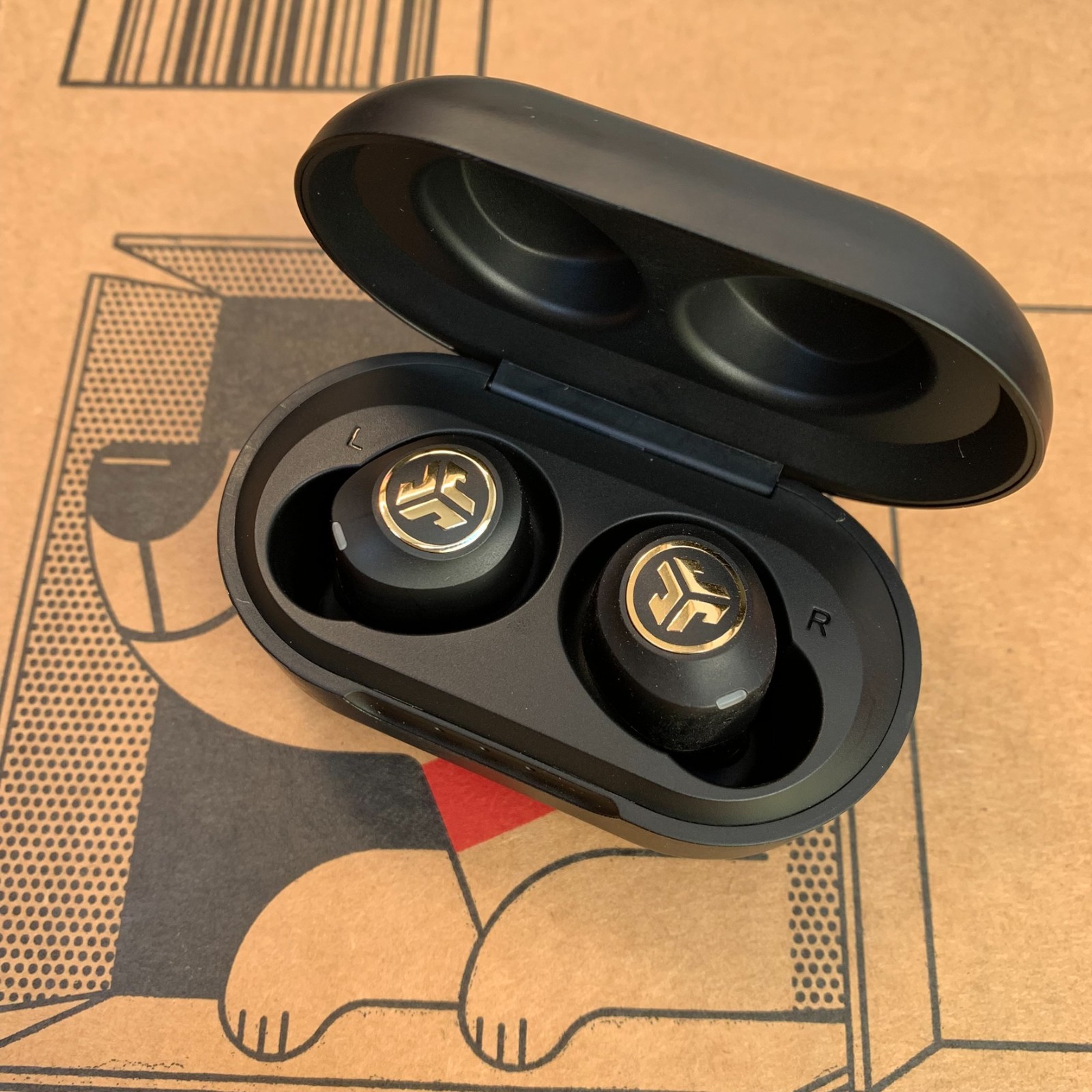 ⚡SHIPS SAME DAY⚡ JLab JBuds Air Icon True Wireless Bluetooth Earbuds [Excellent]
