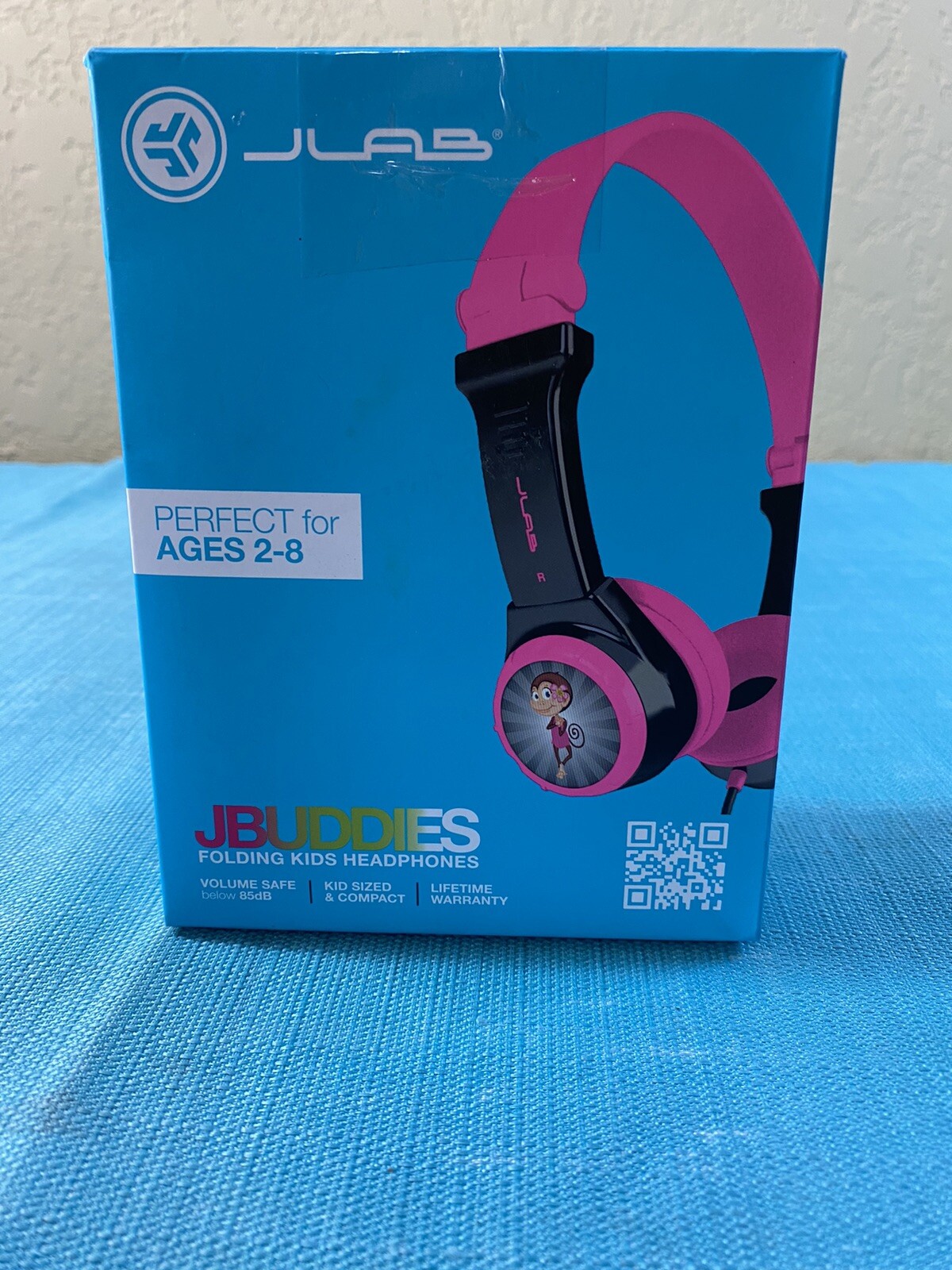 JLab JBuddies Studio Wired Headphone – Pink/Black