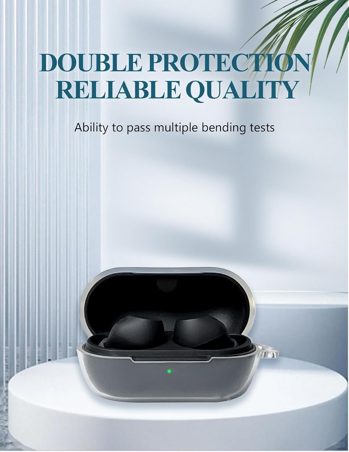Case Cover for Sony WF-C710N Truly Wireless Noise-Canceling Earbuds, Clear Soft
