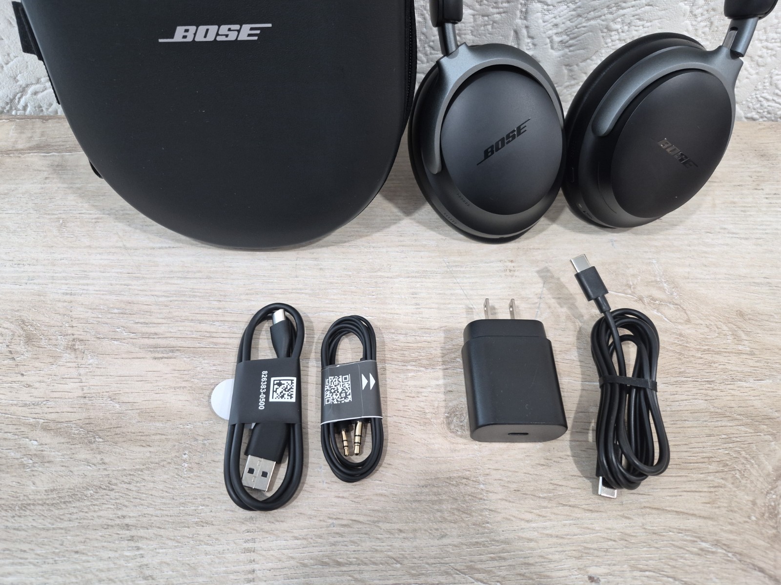 Bose QuietComfort Ultra Wireless Noice Cancelling Over-Ear Headphones – Black