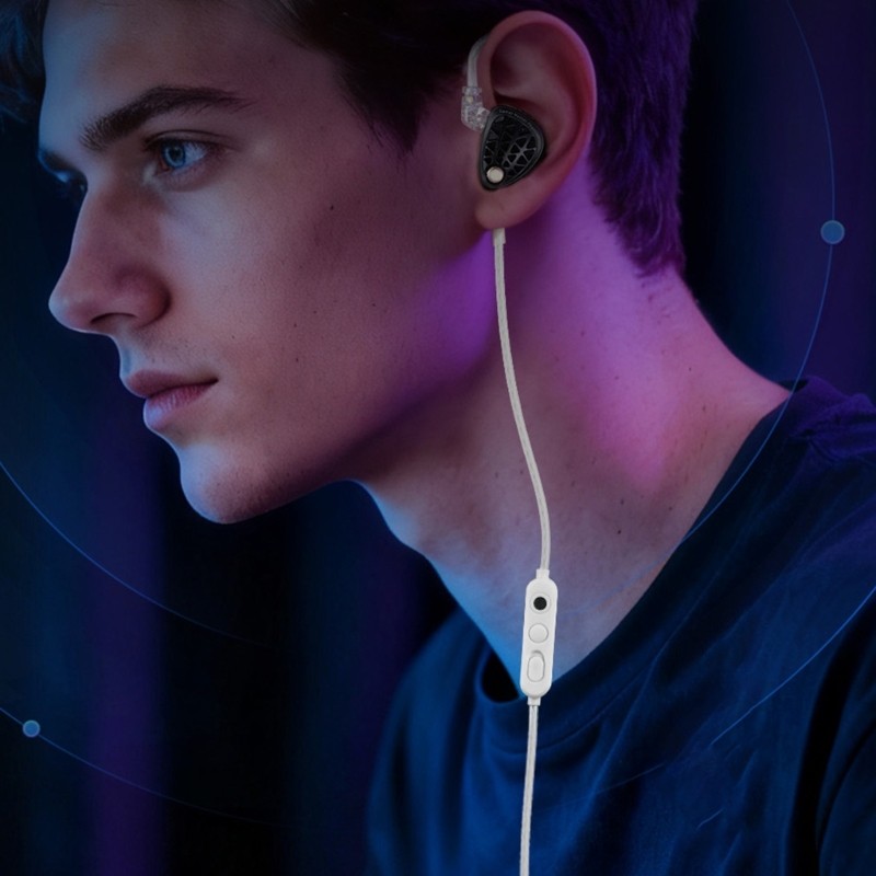 Metal Body HiFis Earphones For Gaming And Music With Wide Frequency Response
