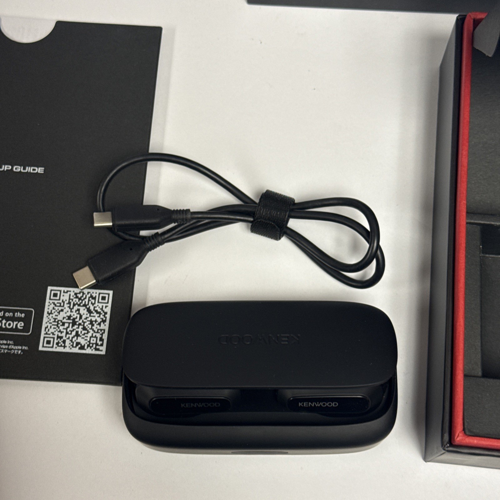 KENWOOD WS-A1 Smart Headsets Earbuds w/ Voice Assistant Alexa Built In