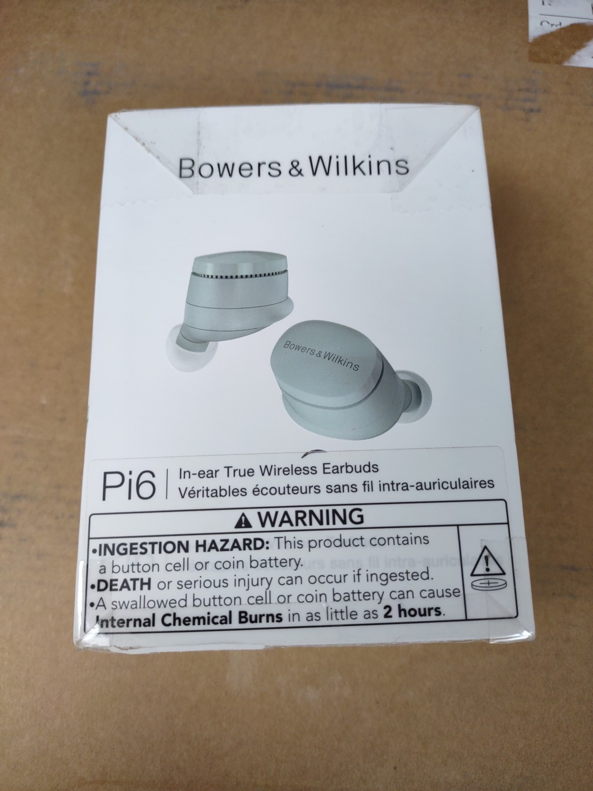 Bowers & Wilkins Pi6 True Wireless In Ear ANC Earbuds 12mm Drivers Forest Green