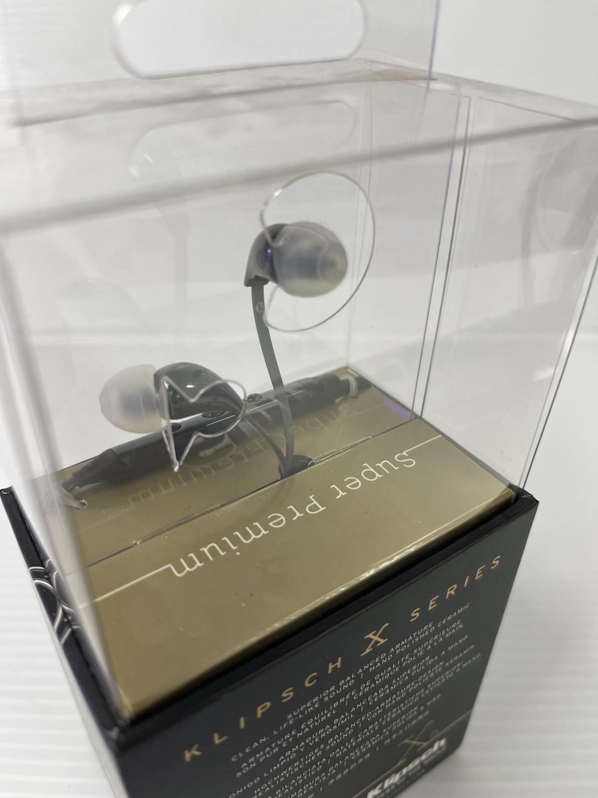 Klipsch Image X7i In -ear headphones with in-line remote and microphone (Black)