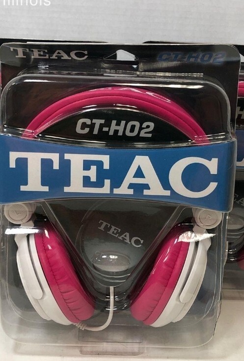 Teac CT-H02 Headphones Over Ear Factory Sealed New 9.8ft Cable NIB