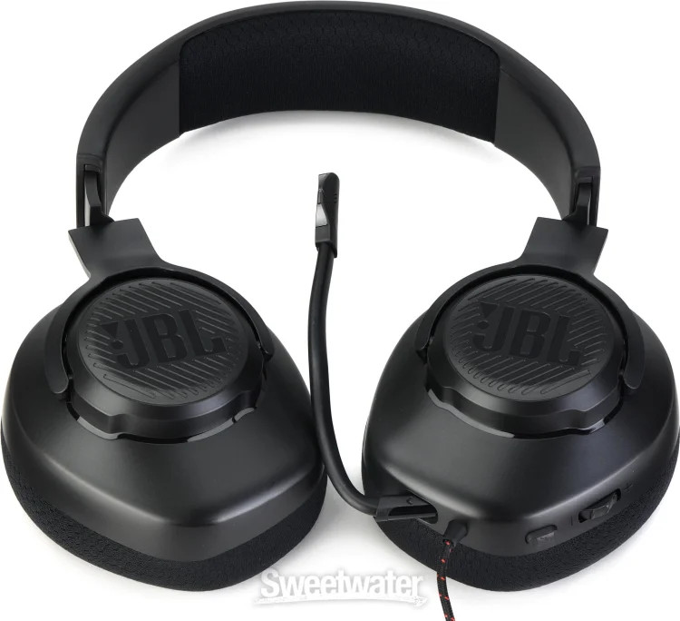 JBL Quantum 100M2 Wired Gaming Headset – Black