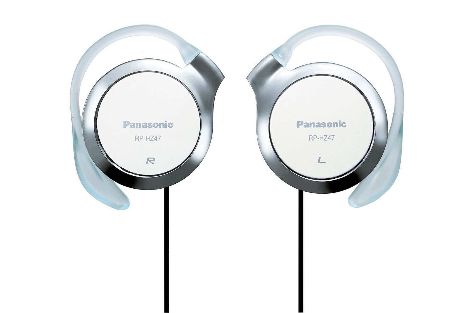 Panasonic RP-HZ47-W Clip-on Headphones White Ultra-Slim Wired Japan New