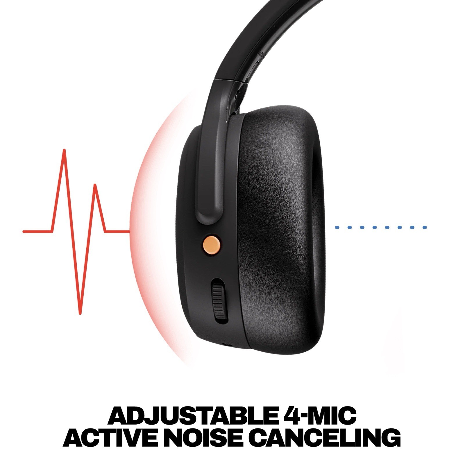Skullcandy Crusher ANC 2 Noise Canceling Wireless Headphones Black FREE SHIPPING