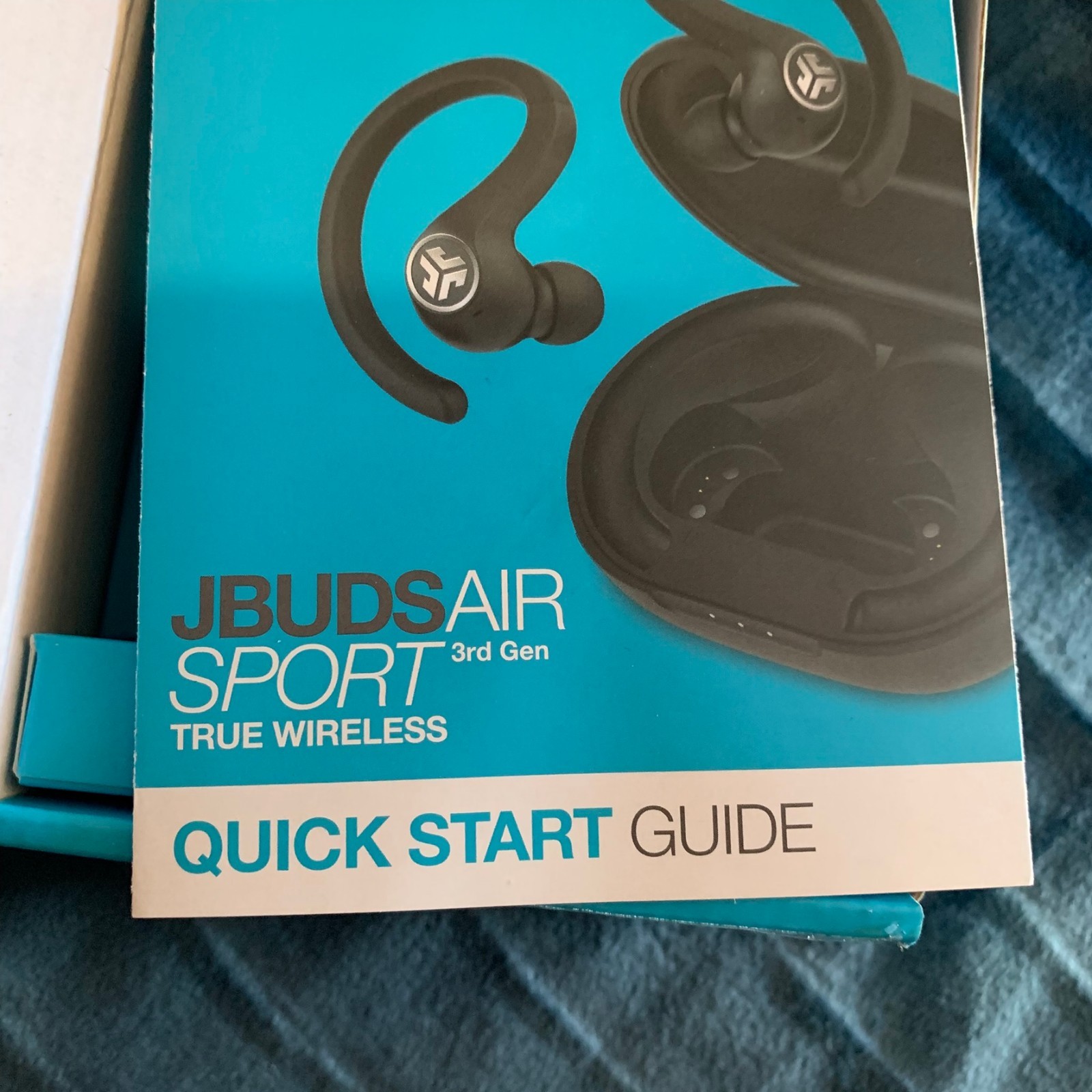 NEW JLab Jbuds air Sport 3rd gen true Wireless In-Ear Headphones bluetooth 44+ h