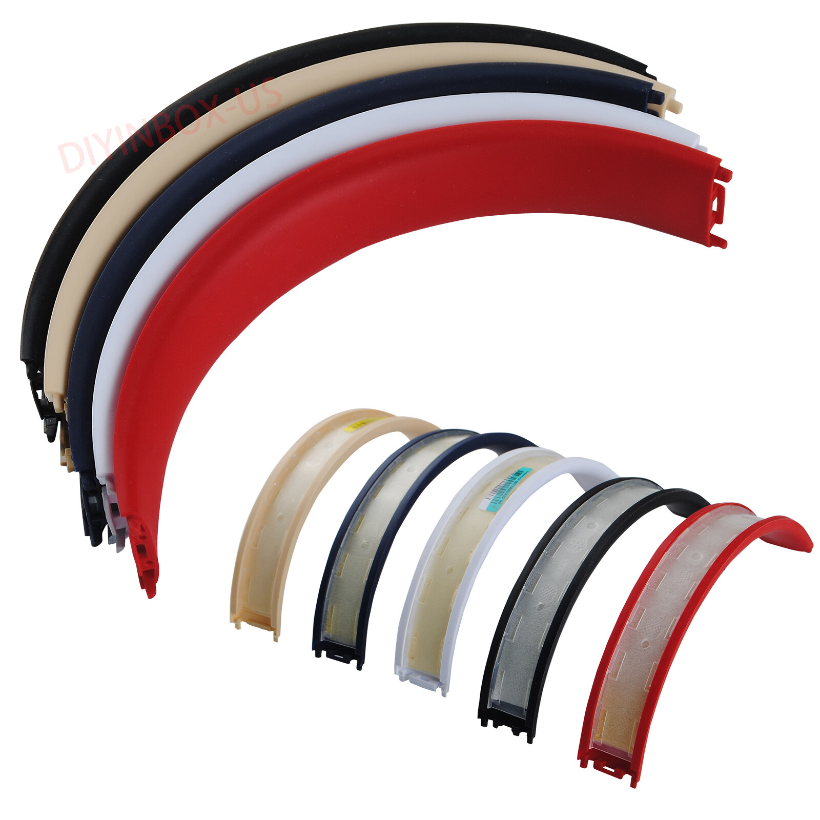 Headband Rubber Cushion Part for Beats by Dre Studio 2.0 3.0 Wireless Headphones