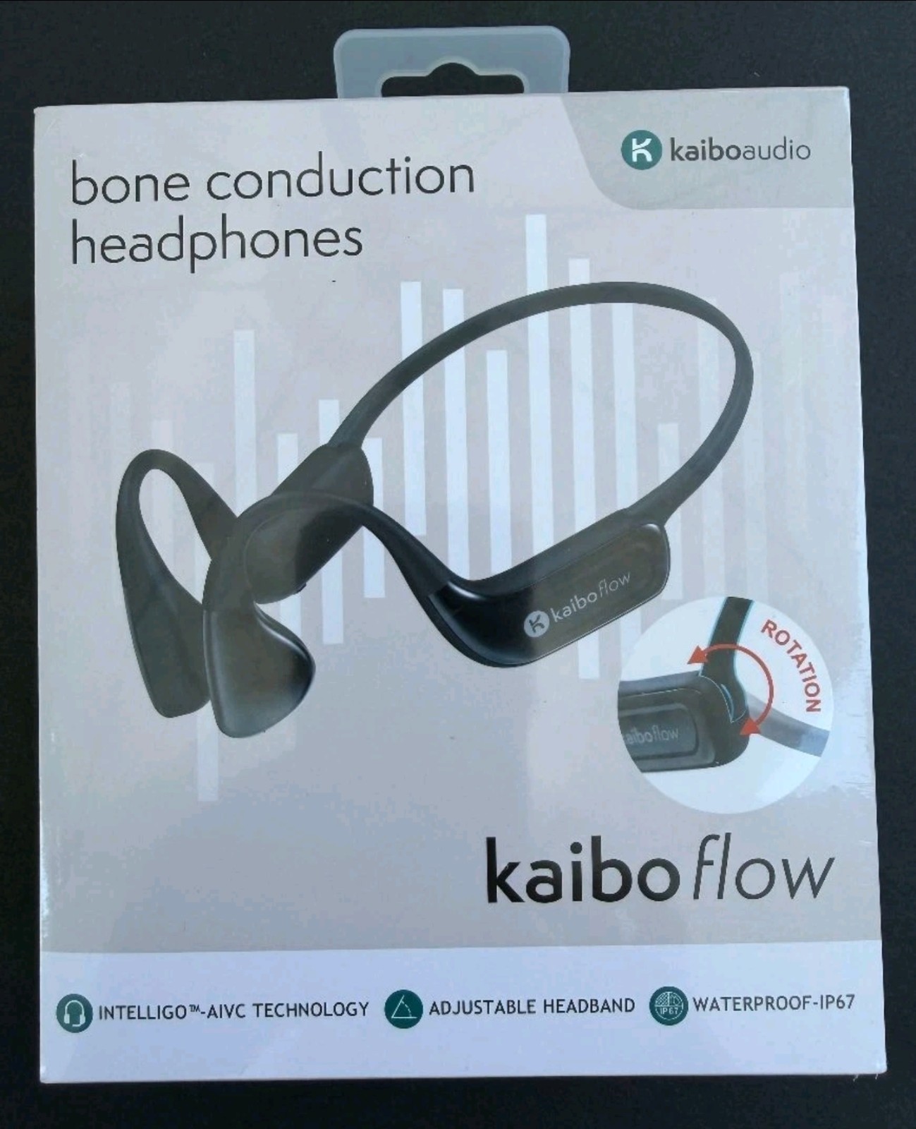 Bluetooth Bone Conduction Headphones with Noise Cancelling Mic