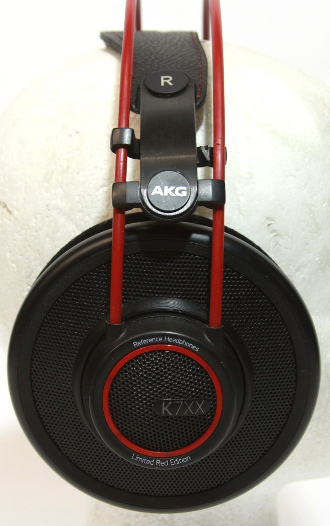 AKG K7XX Limited Edition Reference Headphones Black Over Ear Untested Repair