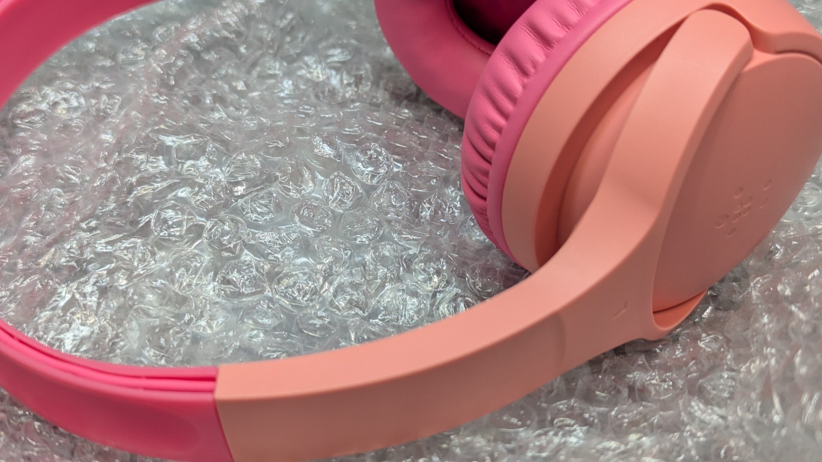 Belkin SoundForm Mini Kids Wireless BT Headphones Built-in Microphone Pink ?New