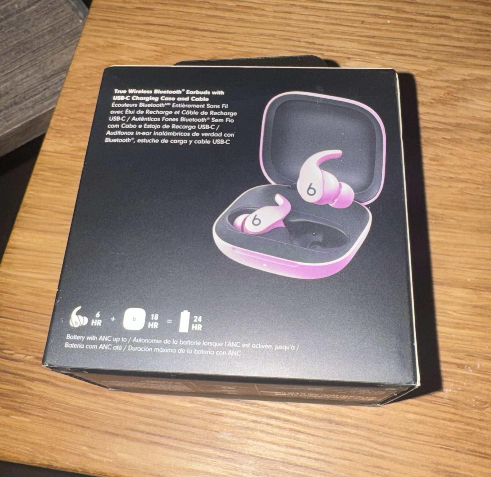 Beats by Dr. Dre Fit Pro True Wireless Earbuds Purple ANC Spatial Audio IPX4