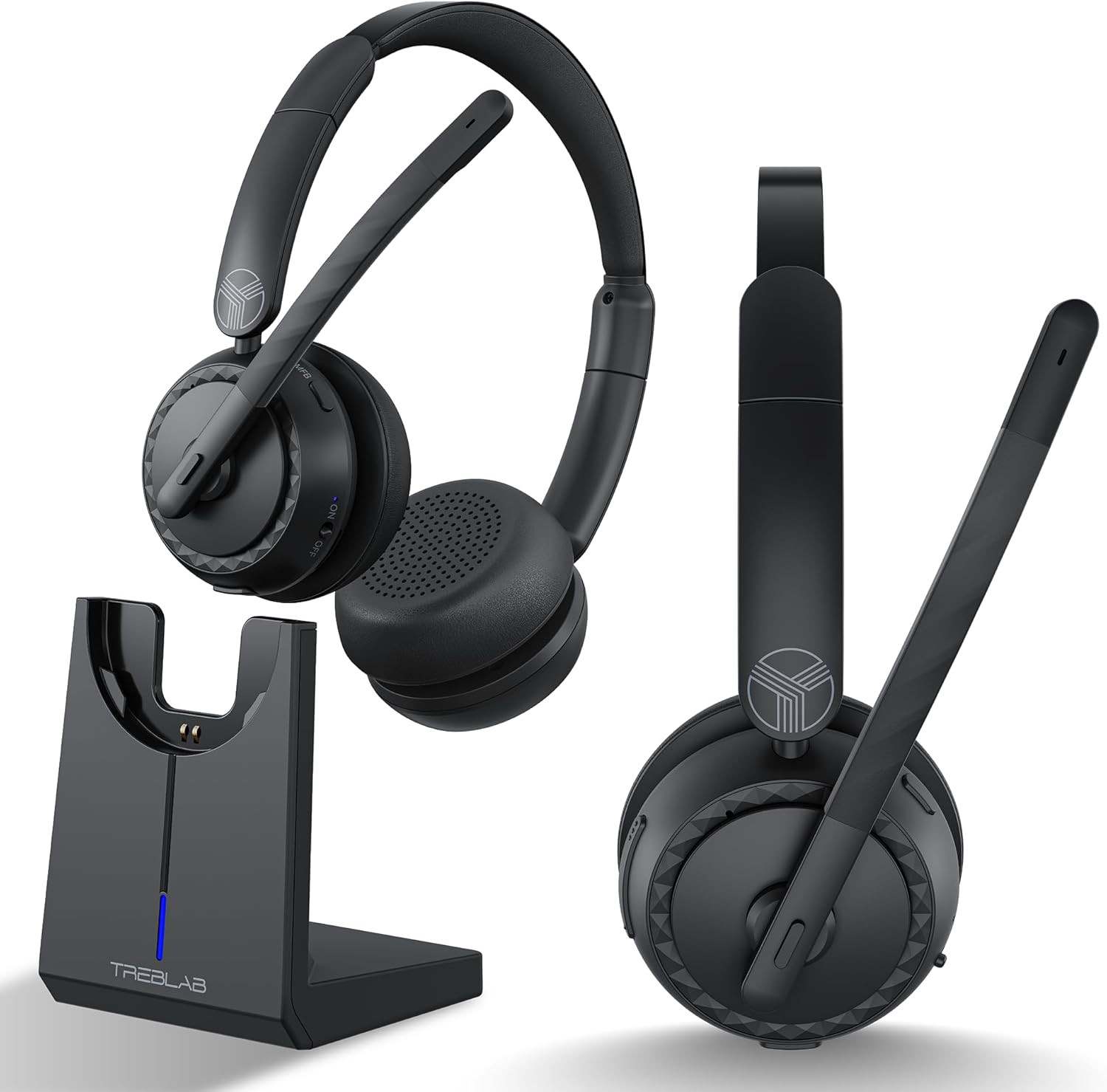C7-Pro Wireless Bluetooth Headset, 45H Playtime, Bluetooth 5.3, 40Mm Drivers, Ty