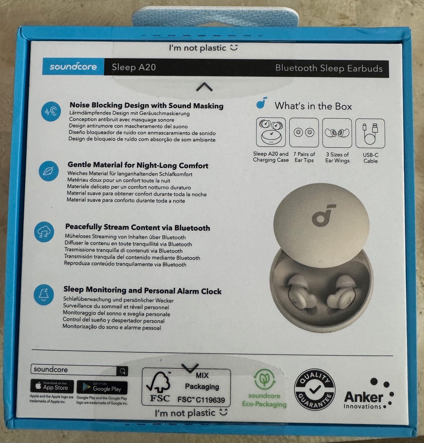 Soundcore Sleep A20 Bluetooth Earbuds by Anker