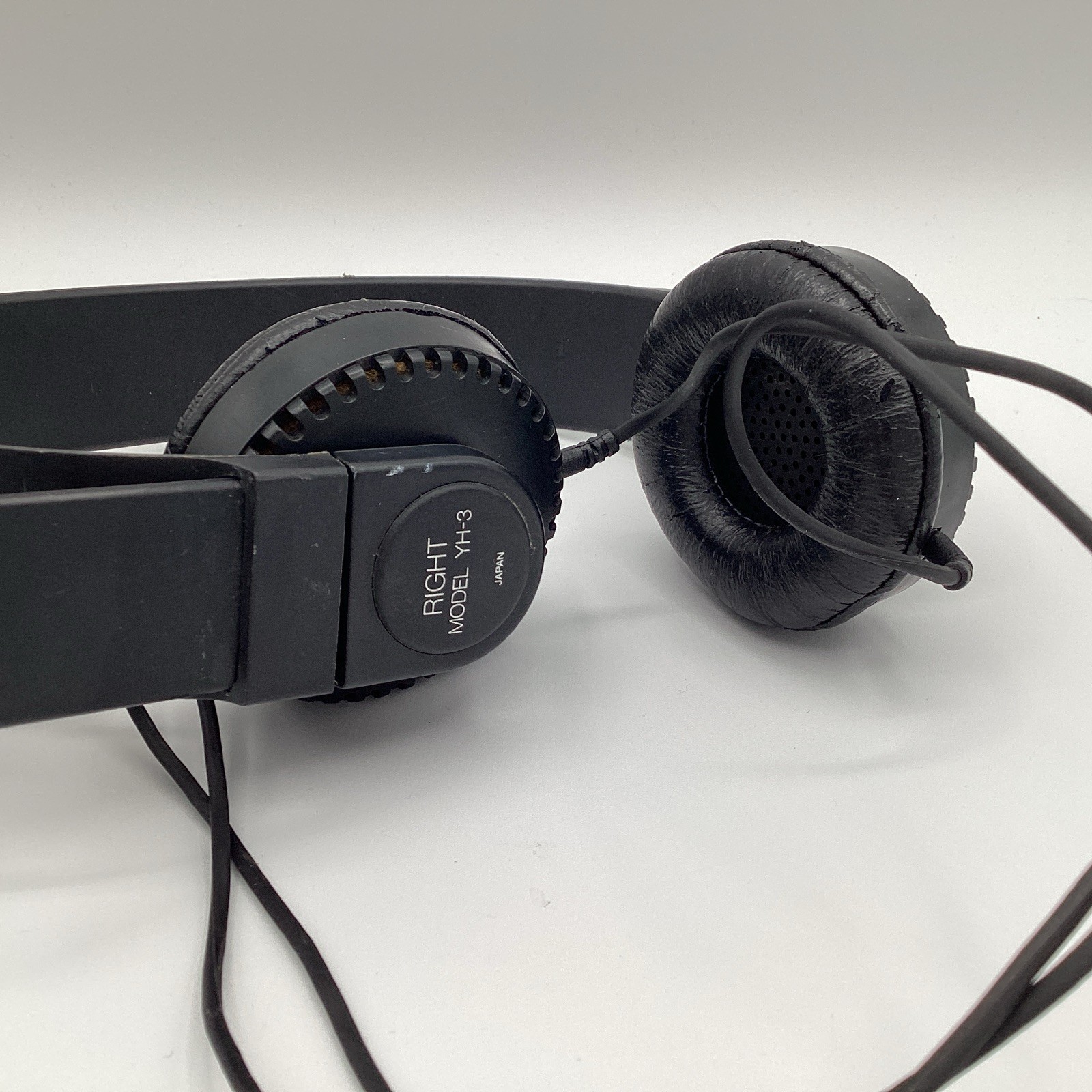 Vintage Yamaha YH-3 Orthodynamic Headphones Made in Japan 1/4″ Plug Tested