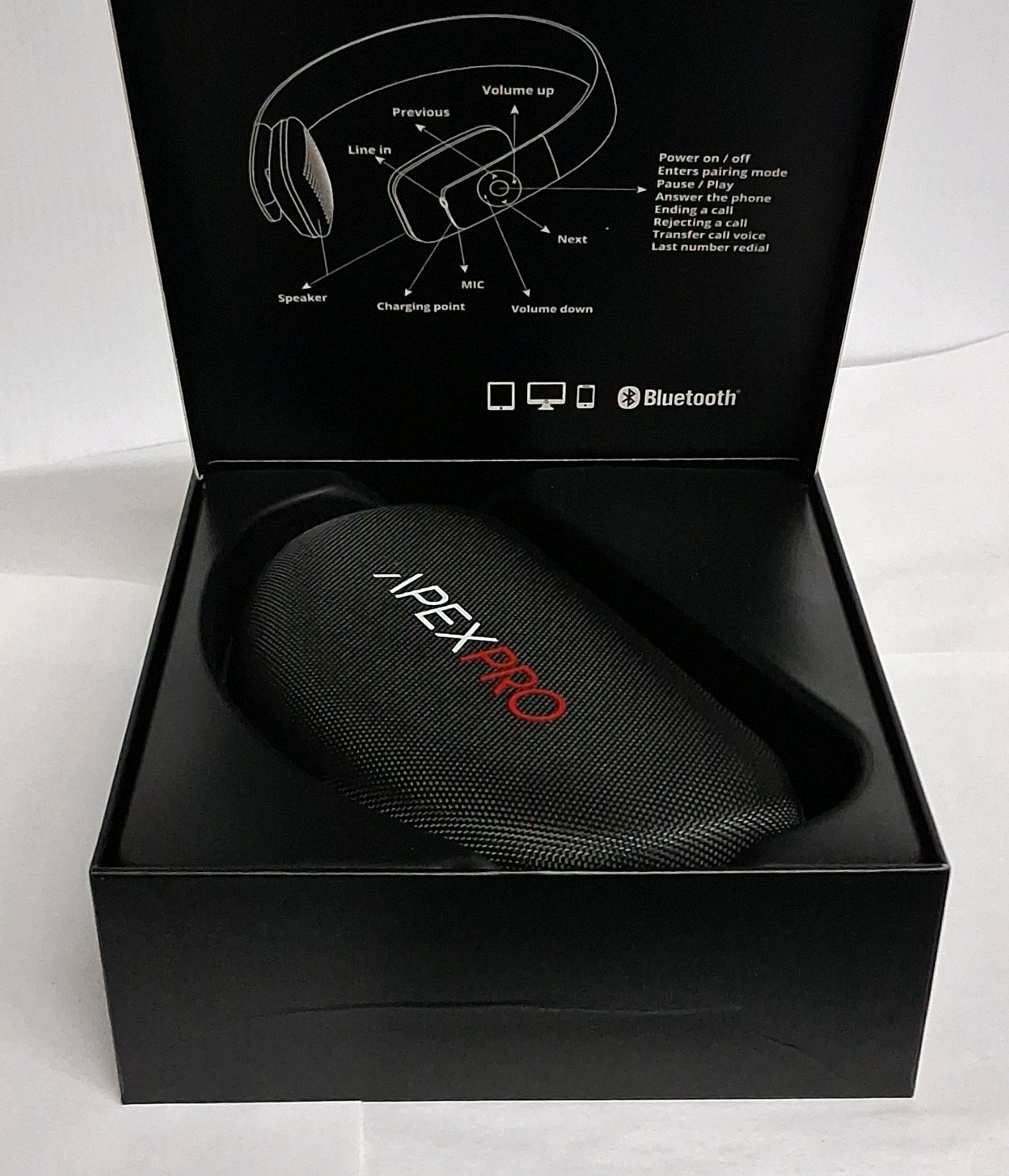 Apex APEX PRO Wireless Bluetooth Wired Foldable Over-Ear Headphones Parts Only