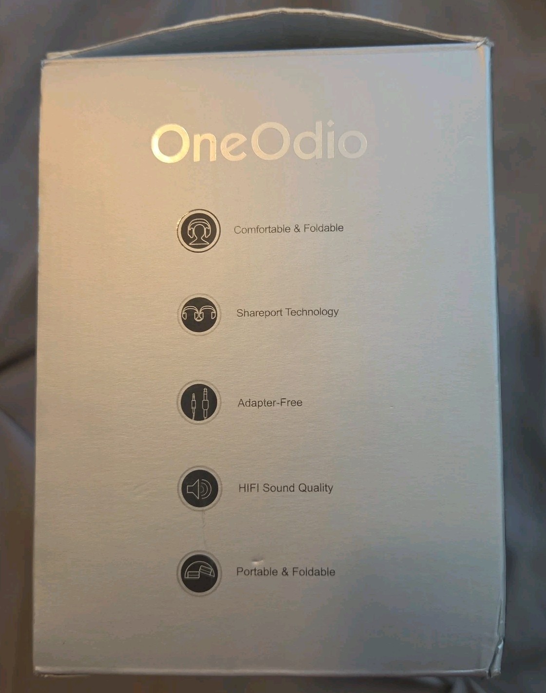 OneOdio Fusion A71 Hi-Res Audio DJ Headphones with Shareport, Black