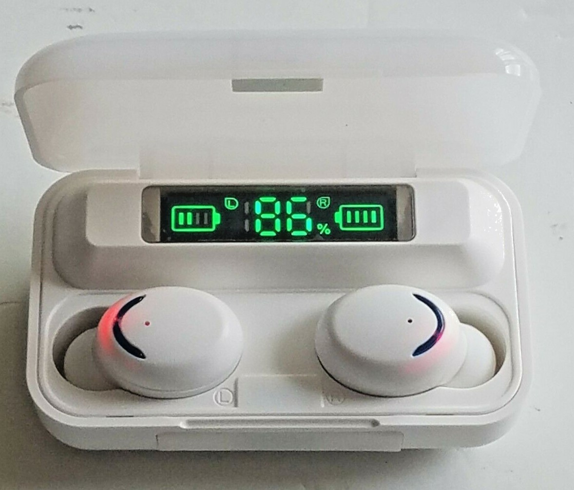 F9-5 V8 TWS Wireless Bluetooth Earphone 5.0 Touch IPX7 Waterproof Airbuds [G2]