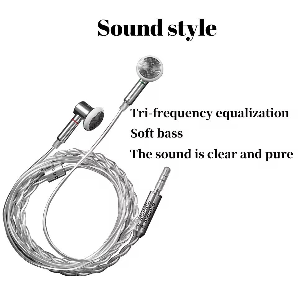 QIGOM S30 Ice Soul Grass 14.8MM Driver 32Ω 112dB 3.5/4.4mm HIFI Earphones