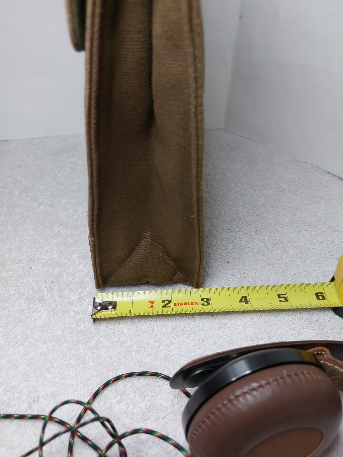 House of Marley Exodus On-Ear Wired Headphones-Harvest Brown Wood/Leather w/Bag