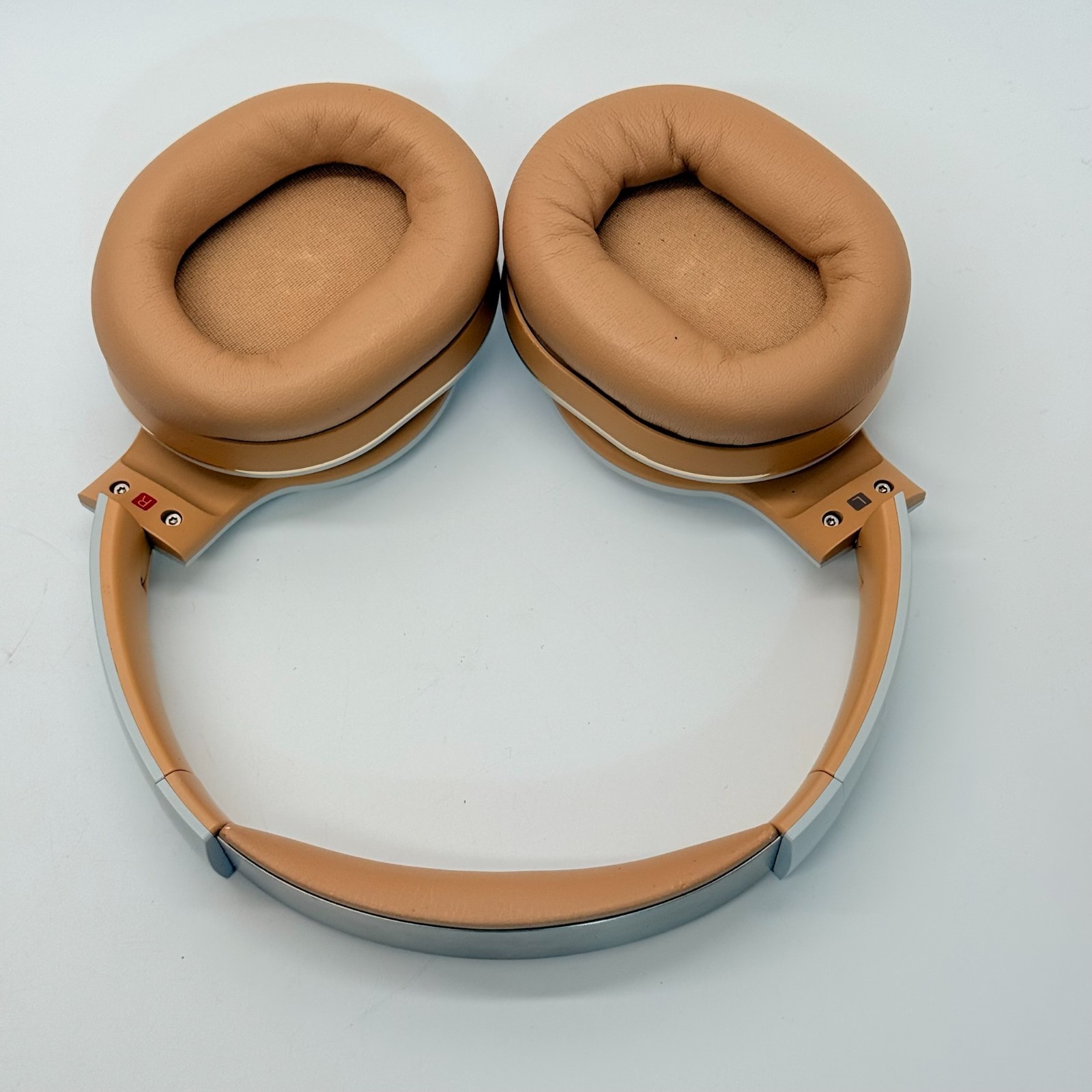 Cleer Audio ANC Noise Canceling Bluetooth Headphones, Smart Control, Beige Tan