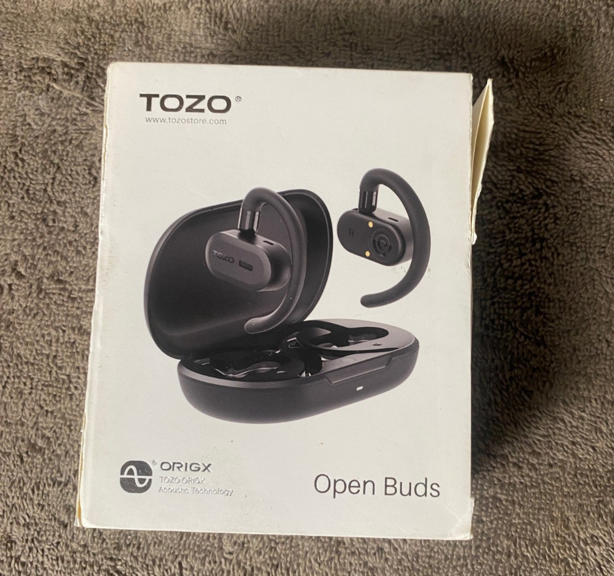 TOZO Open Buds Lightweight Wireless Earbuds Dual-Axis Open Ear All Colors