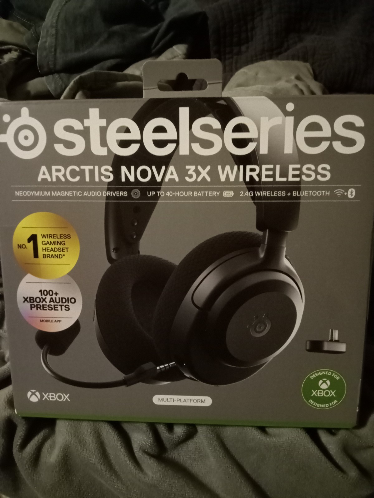 Brand New Sealed – SteelSeries Arctis Nova 3X Gaming Headset – Black – fast ship