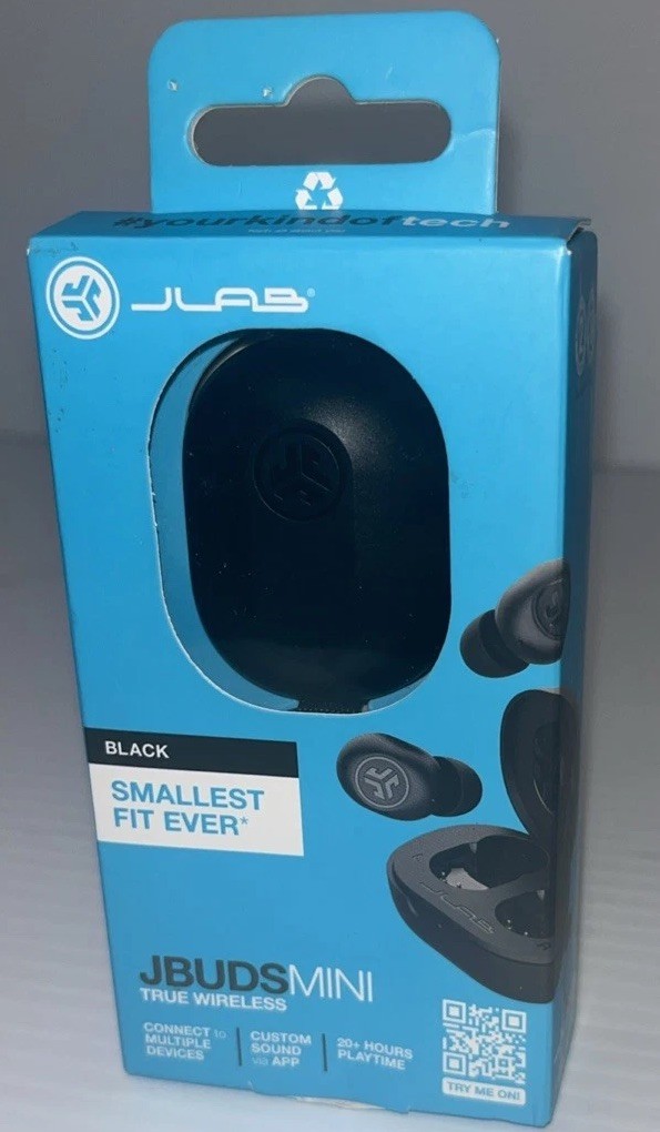JLab JBuds Mini Bluetooth Earbuds, Smallest Earbuds, Low Profile, In-Ear