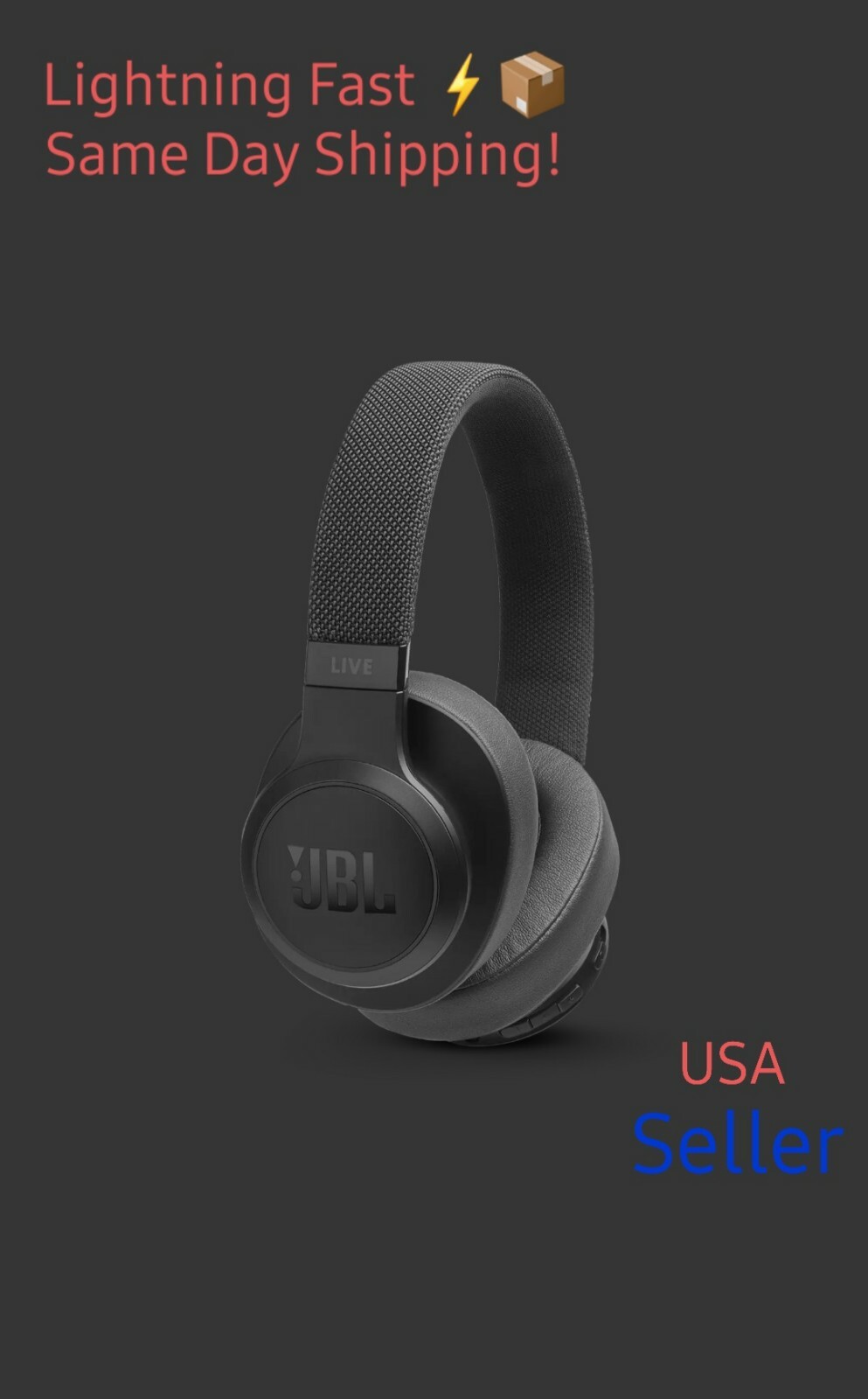 JBL LIVE 500BT Wireless Bluetooth Headphones Microphone 33Hr Battery ~2Hr Charge