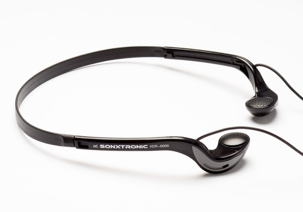 SONXTRONIC xdr-8000 ( sony mdr-w08 style) Brand New in Original Package